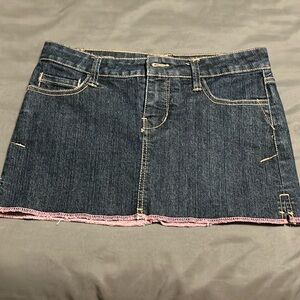 Jean skirt
